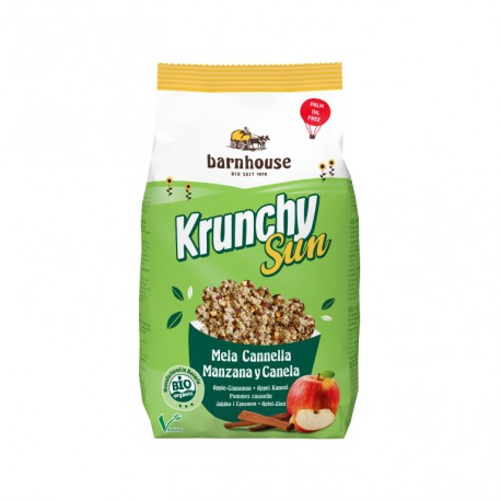 Krunchy Sun Manzana/Canela 375g